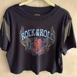 Idyllwind by Miranda Lambert. Short sleeve black T-shirt. Rock&Roll. Size Large.